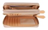VALENTINO Lady Re Zip Around Wallet Natur / Multicolor VALENTINO Lady Re Zip Around Wallet Natur / Multicolor