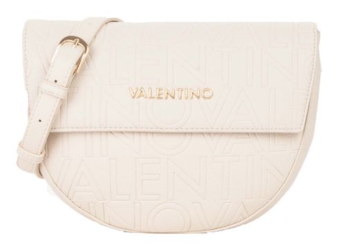 VALENTINO Pansy Flap Bag Ecru