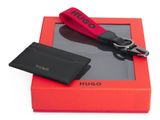 HUGO New Subway Gift Set GB Cardcase / Keyring Black