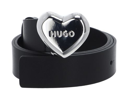 HUGO Serce Sz30 Leather Belt W75 Black