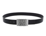 HUGO Gunter Sz35 Leather Belt W100 Black HUGO Gunter Sz35 Leather Belt W100 Black