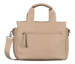 TOM TAILOR Rella Zip Tote Bag M Taupe