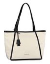 TOM TAILOR Suzi Zip Tote Bag L Beige TOM TAILOR Suzi Zip Tote Bag L Beige