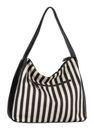TOM TAILOR Malie Hobo Bag M Stripe Black