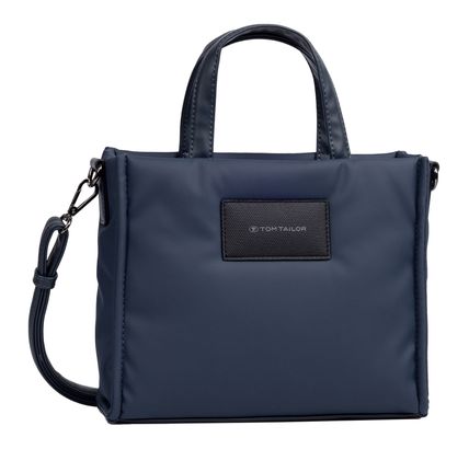 TOM TAILOR Patti Zip Tote Bag S Dark Blue