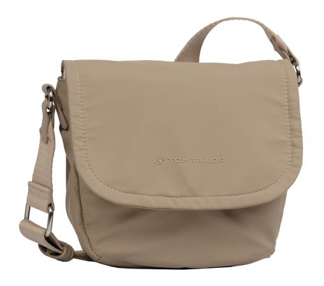 TOM TAILOR Sansa Flap Bag no Zip S Taupe