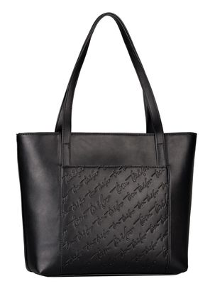 TOM TAILOR Wendi Zip Shopper L Black