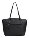 TOM TAILOR Amaris Zip Shopper L Black TOM TAILOR Amaris Zip Shopper L Black