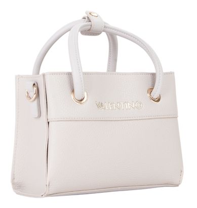 Sac Bandoulière VALENTINO Alexia Camera Bag - Couleur Perla (gris Perle), Neuf Avec étiquettes, 100% Polyuréthane