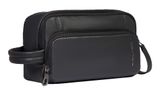 PIQUADRO Cronus Leather Toiletry Bag Black