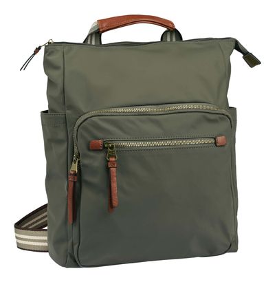 camel active Bari Hobo Bag / Backpack Khaki