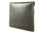 BUCKLE & SEAM Terra Leather Laptop Sleeve Crazy Horse M Olive