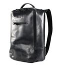 BUCKLE & SEAM Leon New Stripes Leather Backpack Black