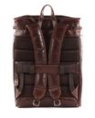 BUCKLE & SEAM Siwa New Stipes Leather Backpack Brown BUCKLE & SEAM Siwa New Stipes Leather Backpack Brown
