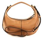 THE BRIDGE Flavia Hobo Bag XS Marzapane Oro THE BRIDGE Flavia Hobo Bag XS Marzapane Oro