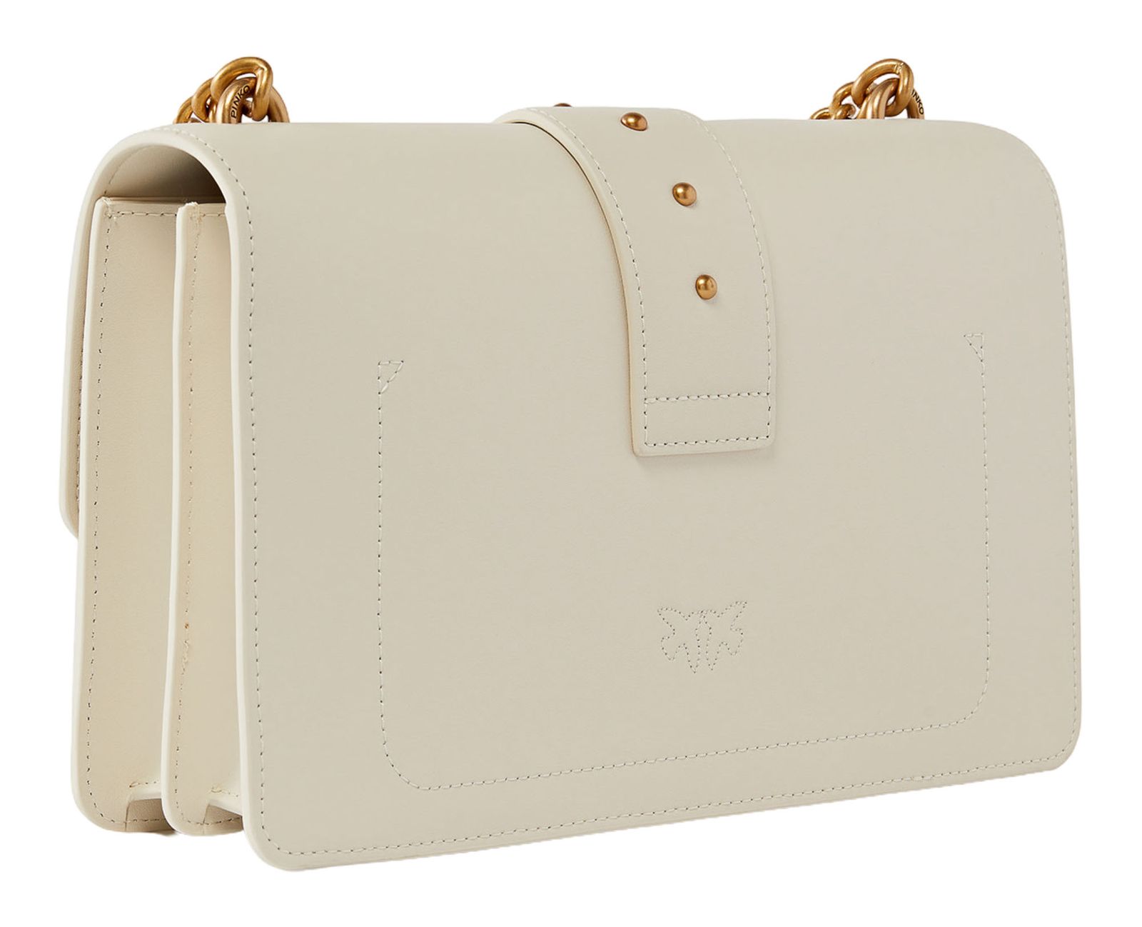 PINKO Love One Classic CL M White - Antique Gold PINKO Love One Classic CL M White - Antique Gold