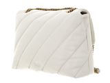 PINKO Love Puff Big CL Sheep Nappa L White - Antique Gold