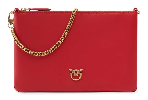 PINKO Flat Classic Red - Antique Gold