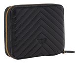 PINKO Taylor Zip Around Sheep Nappa Chevron Black - Antique Gold PINKO Taylor Zip Around Sheep Nappa Chevron Black - Antique Gold