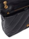 PINKO Love Puff Big CL Sheep Nappa L Black - Antique Gold