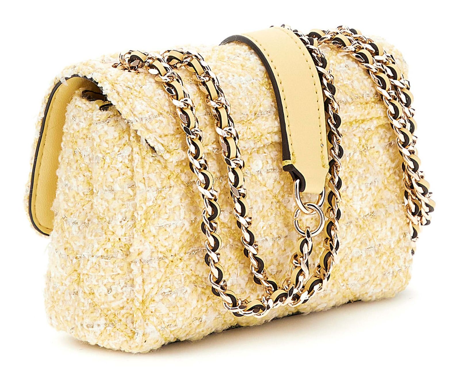 GUESS Giully Mini Compartment Convertible Flap Bag Daisy Multi