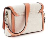 GUESS Sebina Flap Shoulder Bag Natural / Orange