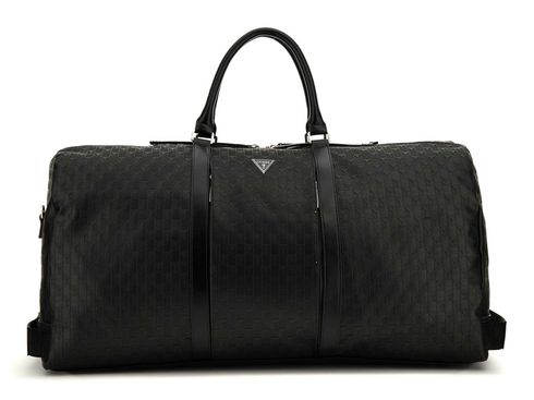 GUESS Pisa Double Zip Weekender Black