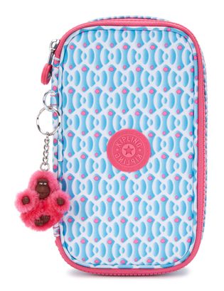 kipling Back To School 50 Pens Pencase M Dreamy Geo C