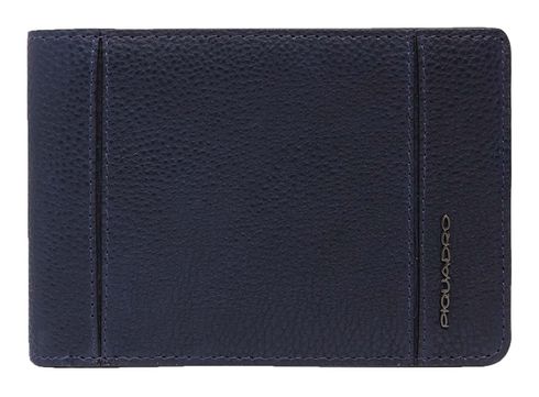 PIQUADRO Cronus Men´s Wallet Flip Up ID Window RFID Blue