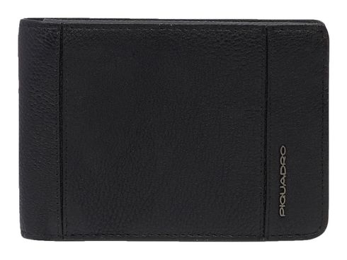 PIQUADRO Cronus Men´s Wallet Flip Up ID Window RFID Black