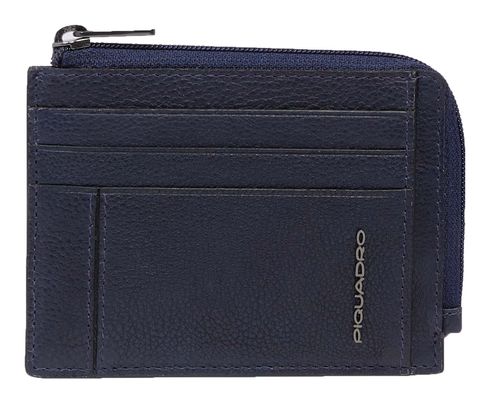 PIQUADRO Cronus Credit Card Holder RFID Blue