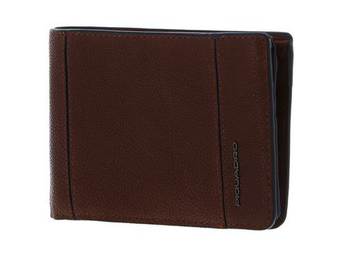 PIQUADRO Cronus Men´s Wallet Flip Up ID Window RFID Brown