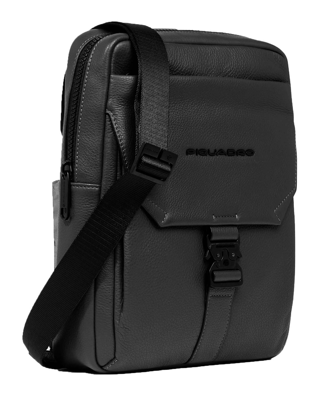 PIQUADRO Than Crossbody Bag M Black PIQUADRO Than Crossbody Bag M Black