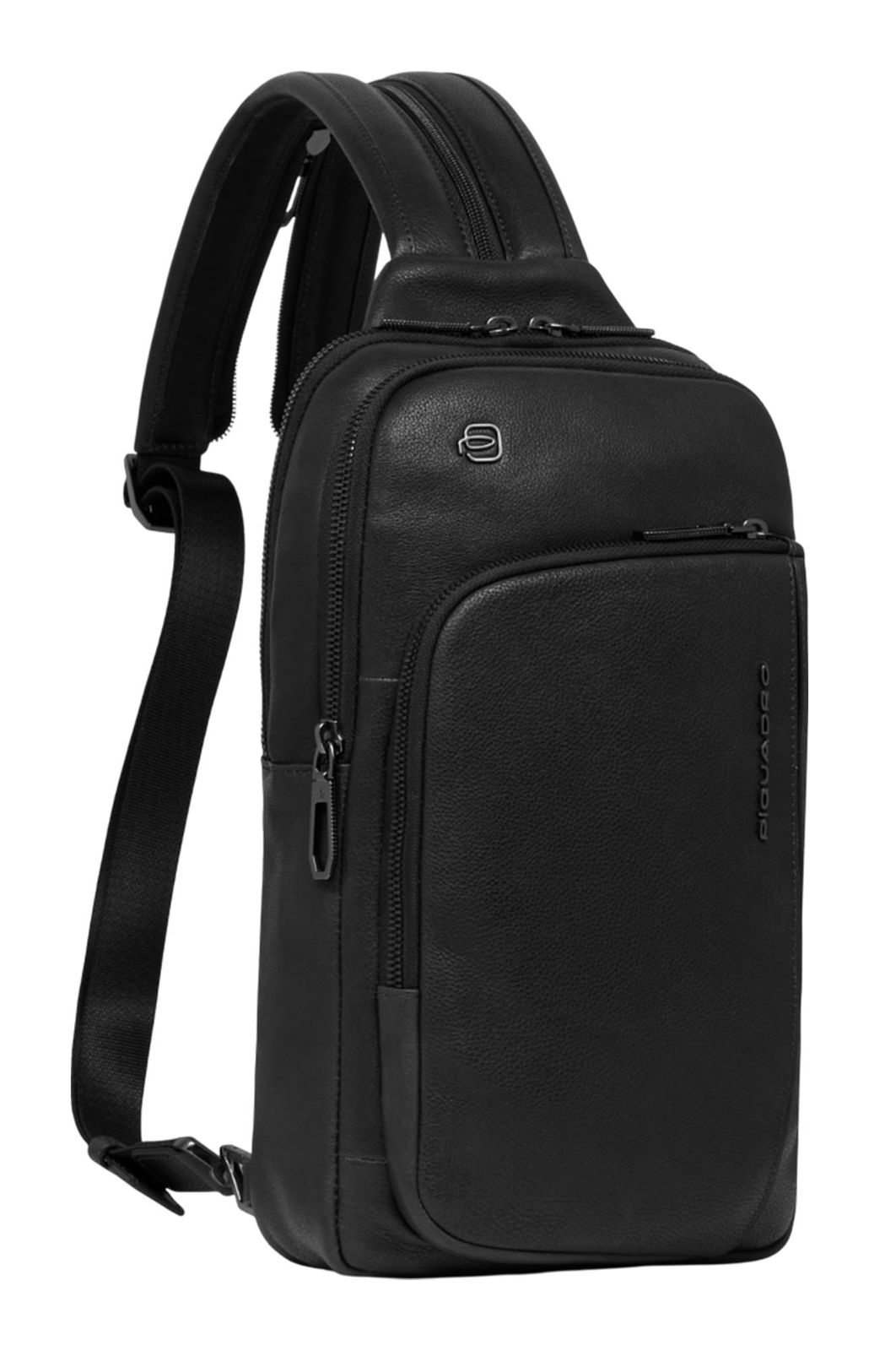 PIQUADRO Cronus Monosling Bag Black PIQUADRO Cronus Monosling Bag Black