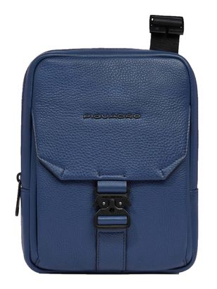 PIQUADRO Than Crossbody Bag S Blue