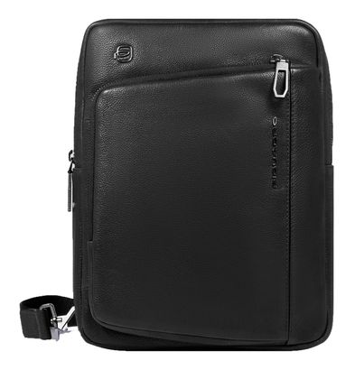 PIQUADRO Cronus Crossbody Bag 11" M Black