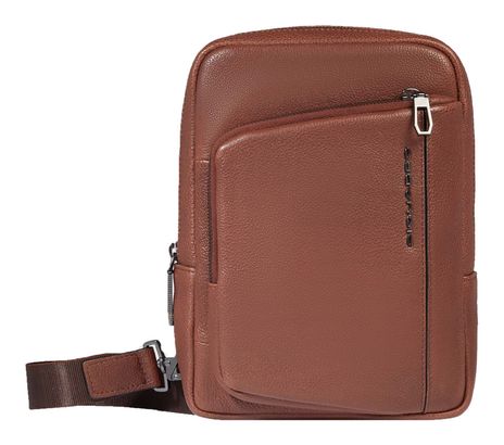 PIQUADRO Cronus Mini Tablet Crossbody Bag S Brown