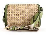 THE BRIDGE Lucrezia WOW Crossbody Bag Pistacchio Oro THE BRIDGE Lucrezia WOW Crossbody Bag Pistacchio Oro