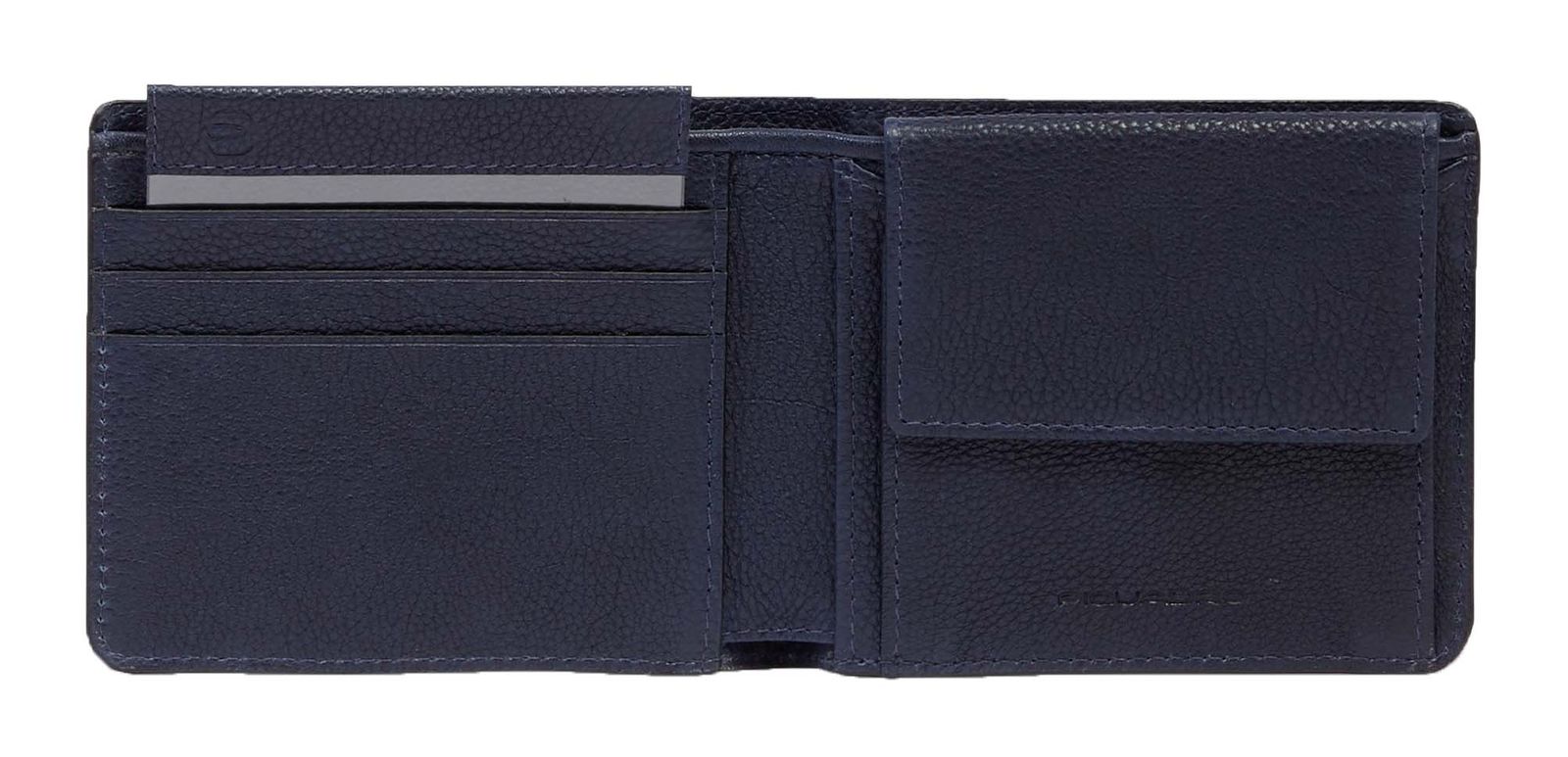PIQUADRO Cronus Men´s Wallet Flip Out ID Holder RFID Blue PIQUADRO Cronus Men´s Wallet Flip Out ID Holder RFID Blue