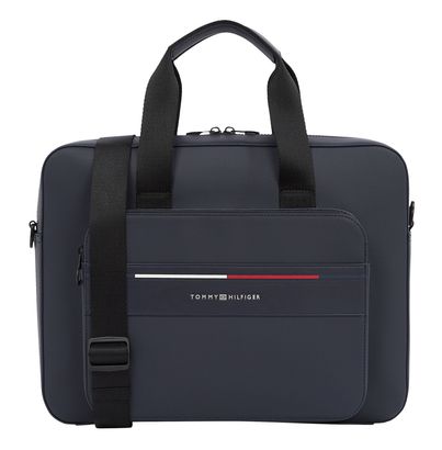 TOMMY HILFIGER TH Foundation Computer Bag Space Blue