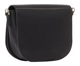 TOMMY HILFIGER TH Logotape Saddle Bag Black TOMMY HILFIGER TH Logotape Saddle Bag Black