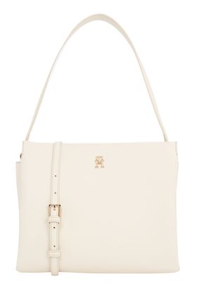 TOMMY HILFIGER TH Legacy Satchel Bag M Sugarcane
