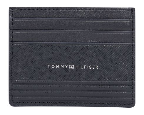 TOMMY HILFIGER TH Business Credit Card Holder Space Blue