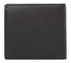 TOMMY HILFIGER TH Monogram CC and Coin Bifold Wallet Black