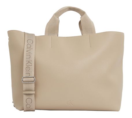 Calvin Klein Ultralight Tote Bag PU Crockery