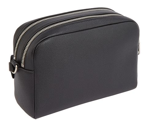 Calvin Klein Ultralight EW Double Zip Crossover Bag Black