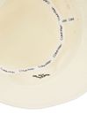 Calvin Klein Embroidered Monogram Bucket Hat Bone White Calvin Klein Embroidered Monogram Bucket Hat Bone White