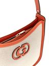GUESS Sebina Bucket Shoulder Bag Natural / Orange