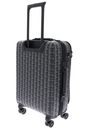 LACOSTE The Blend Suitcase Monogram Noir Gris