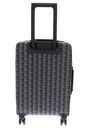 LACOSTE The Blend Suitcase Monogram Noir Gris